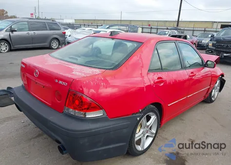 2002 Lexus Is 300 z USA, uszkodzony, nr VIN JTHBD192820044594